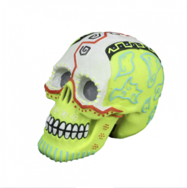 Dia De Los Muertos Schedel 2 ‘Glow-in-the-Dark’ - Meerkleurig