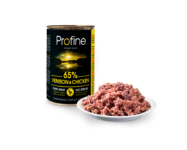 Profine Pure Meat Hert/Kip Graanvrij 400gr