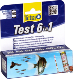 Tetra Teststrook 6 in 1 (25 teststrips)