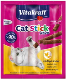 Cat-Stick Mini met Gevogelte en Lever 3st