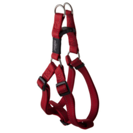 Rogz Nitelife Instaptuig Small 11mm x 27-38cm Rood