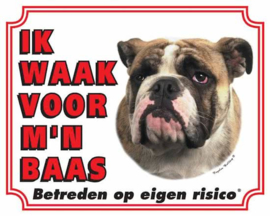 Waakbord Engelse Bulldog