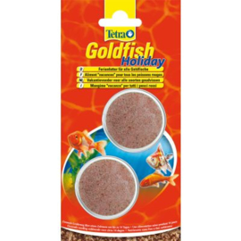 Tetra Goldfish Holiday Vakantie Visvoeding