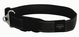 Rogz Utility Halsband XXL 50-80cm Zwart