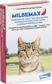 Milbemax Kat Groot - 2 Tabletten
