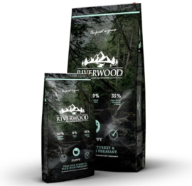 Riverwood - Puppy Graanvrij (Kalkoen, Eend en Fazant) - 2kg