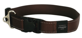 Rogz Utility Halsband XXL 50 - 80cm Bruin