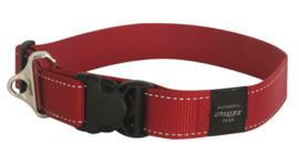 Rogz Utility Halsband XXL 50-80cm Rood