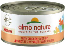 Almo Nature Kitten met Kip 70gr