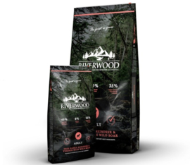 Riverwood - Adult Reindeer, Venision & Wild Boar Graanvrij - 2kg