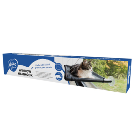 Vensterhangmat voor Katten Zwart 66x40x2,5cm