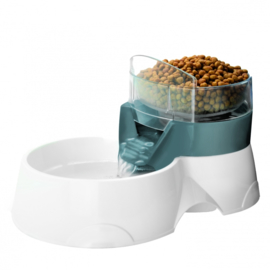 Ebi Pet Feeder 2 in 1 Grijs