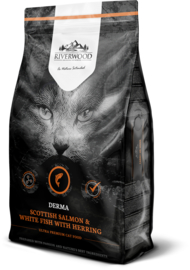 Riverwood Kat Graanvrij, Derma (Zalm, Witvis en Haring) 6kg