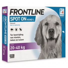 Frontline spot on L 20-40kg 3+1 pip