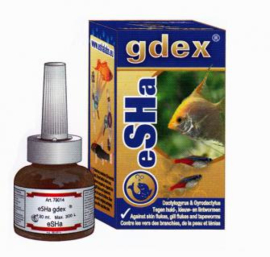 Esha Gdex (bestrijding van o.a. lintwormen bij vissen)