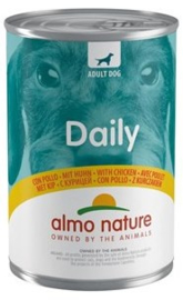 Almo Nature Daily Blik Hond Kip 400gr
