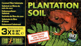Exo Terra Plantation Soil 8,8l 3-pack