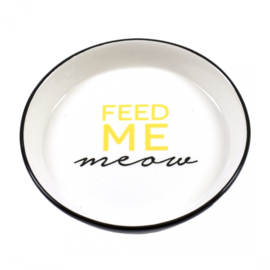 Eetkom Stone Feed Me Meow 13,8cm