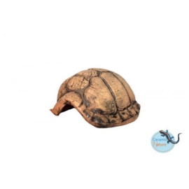 Schuilplaats Turtle Cave Bruin S 10xø10 cm - Ceramic