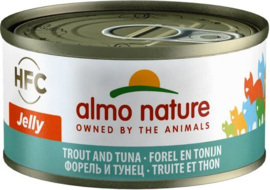 Almo Nature Tonijn met Forel 70gr