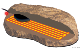 Exo Terra Heat Wave Rock Medium 10W 15.5 x 15.5 cm