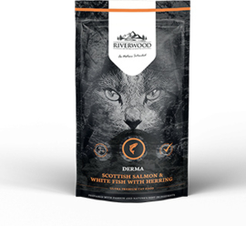 Riverwood Kat Graanvrij, Derma (Zalm, Witvis en Haring) 300 gram