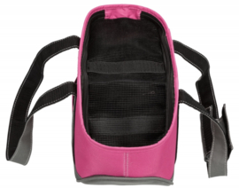 Tas Alea 16x20x30cm - tot 5kg - Roze/Grijs