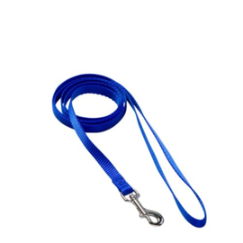 Looplijn nylon s/m 130x1,5cm blauw