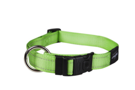 Rogz utility halsband L 43-70cm Groen