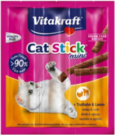 Cat-Stick Mini met Kalkoen en Lam 3st