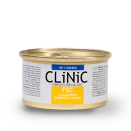 Clinic FSC Blaasgruis Kat 100gr - Kip