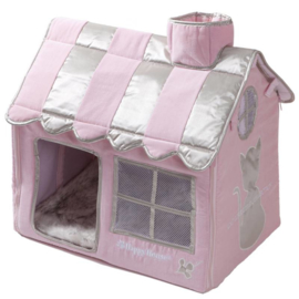 Happy House Cat Villa Roze 52x36x49cm