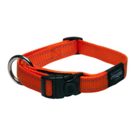 Rogz halsband Nitelife 20-31cm oranje