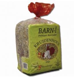 Barn-i kruidenhooi rozenbottel & mint 500gr