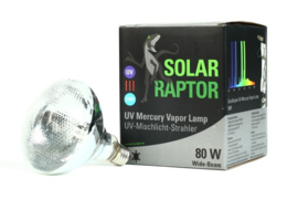 Solar Raptor 80Watt UVB Kwikdamplamp