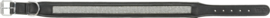 Active Comfort Halsband met Strass-Steentjes - Extra Breed - L - 50-58 cm/40 mm