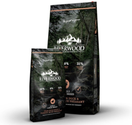 Riverwood - Adult Large Breed Duck, Turkey & Pheasant Graanvrij - 2kg