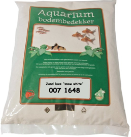 Aquariumzand Luxe Snow White 4kg