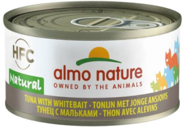 Almo Nature Tonijn met Ansjovis 70gr