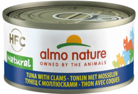 Almo Nature Tonijn met Mosselen 70gr