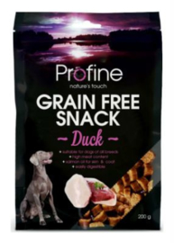 Profine Graanvrije Snack Eend 200gr