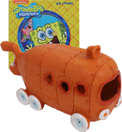 Penn Plax Sponge Bob ornament, Sponge Bob bikini bottom bus