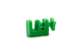 Luchtslang Klem Plastic Groen 27x6mm