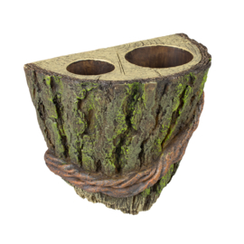 Floating deco boom cup-houder meerkleurig 14x13x8cm