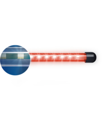 Juwel Lamp Novolux Rood Led 40cm - Complete Set + Zuignappen