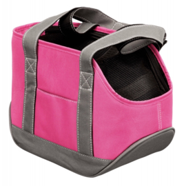 Tas Alea 16x20x30cm - tot 5kg - Roze/Grijs