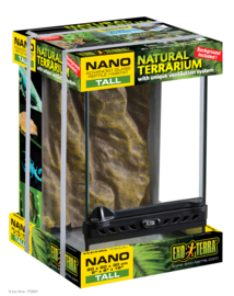 Exo Terra Terrarium incl. achterwand 20x20x30cm