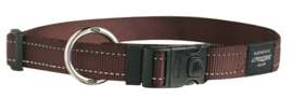 Rogz Utility Halsband XL 43 - 70cm Bruin