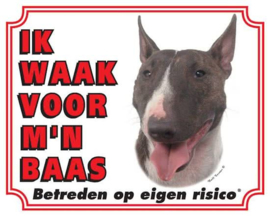 Waakbord Bull Terrier