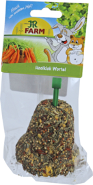 JR Farm knaagdier hooiklok wortel 125 gram